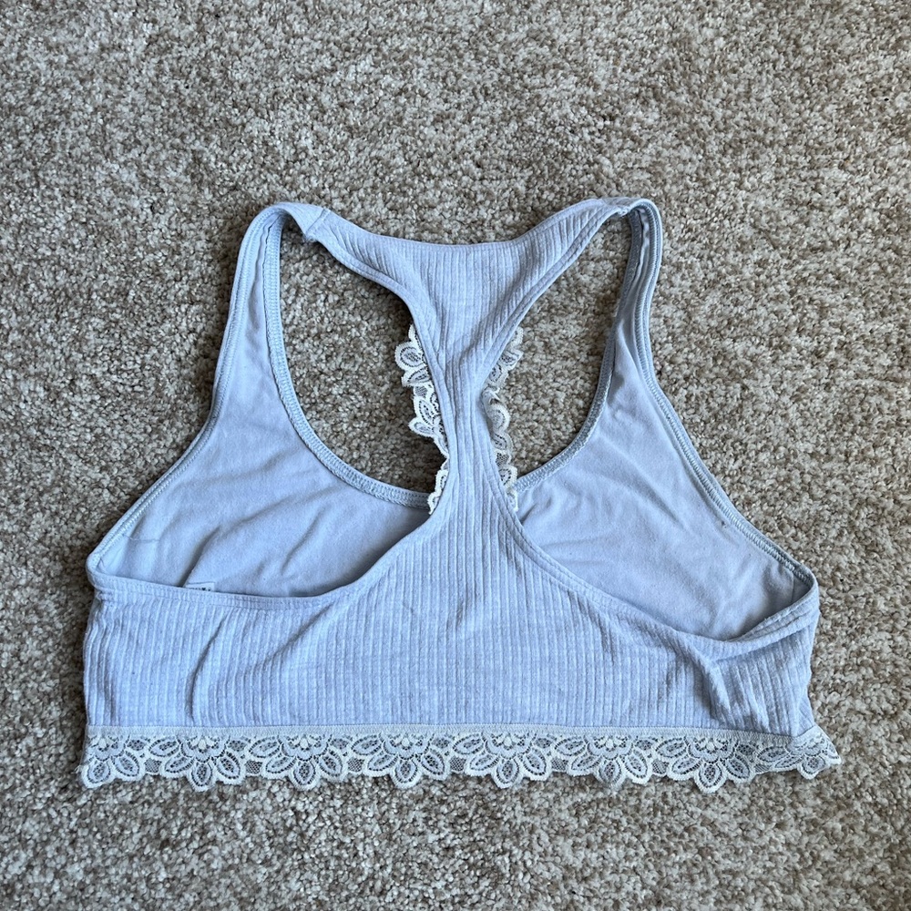 Baby blue bralette / sports bra